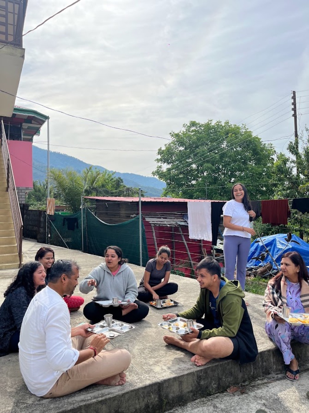 A moment from an Avyukta Circle retreat