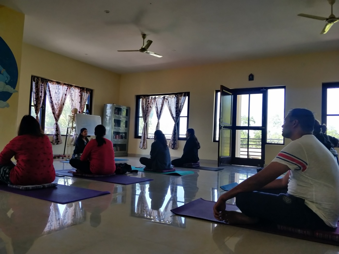 A moment from an Avyukta Circle retreat
