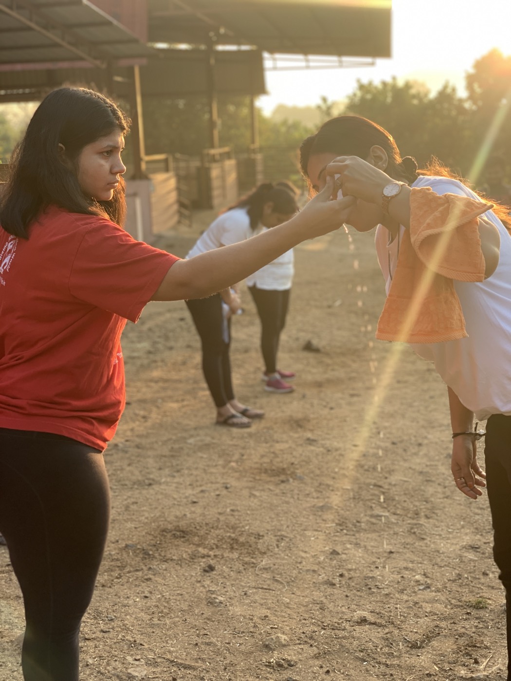 A moment from an Avyukta Circle retreat