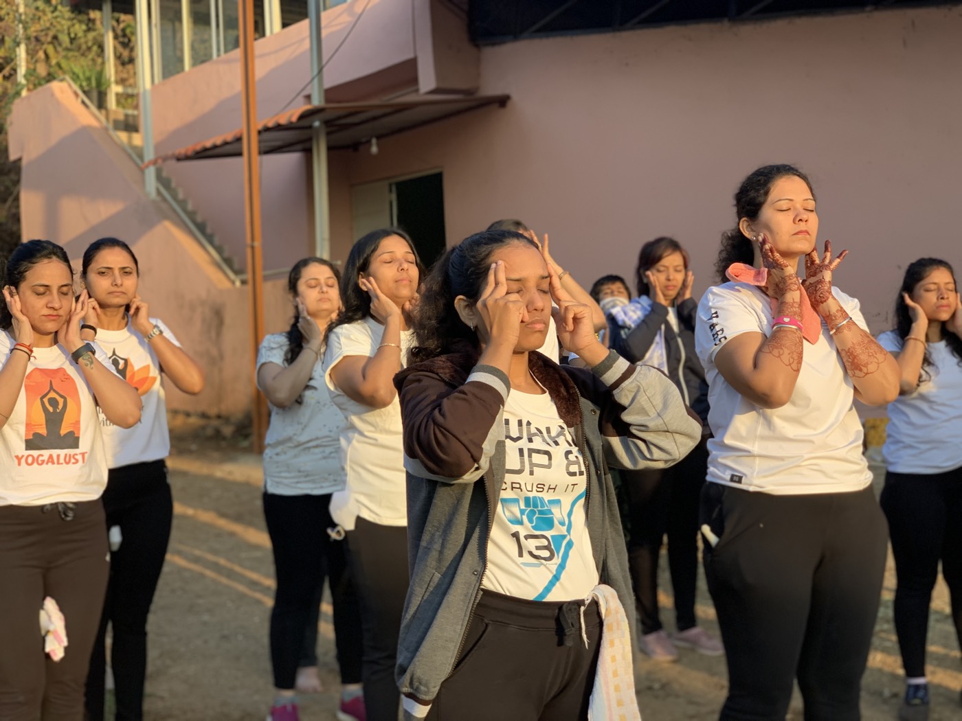 A moment from an Avyukta Circle retreat