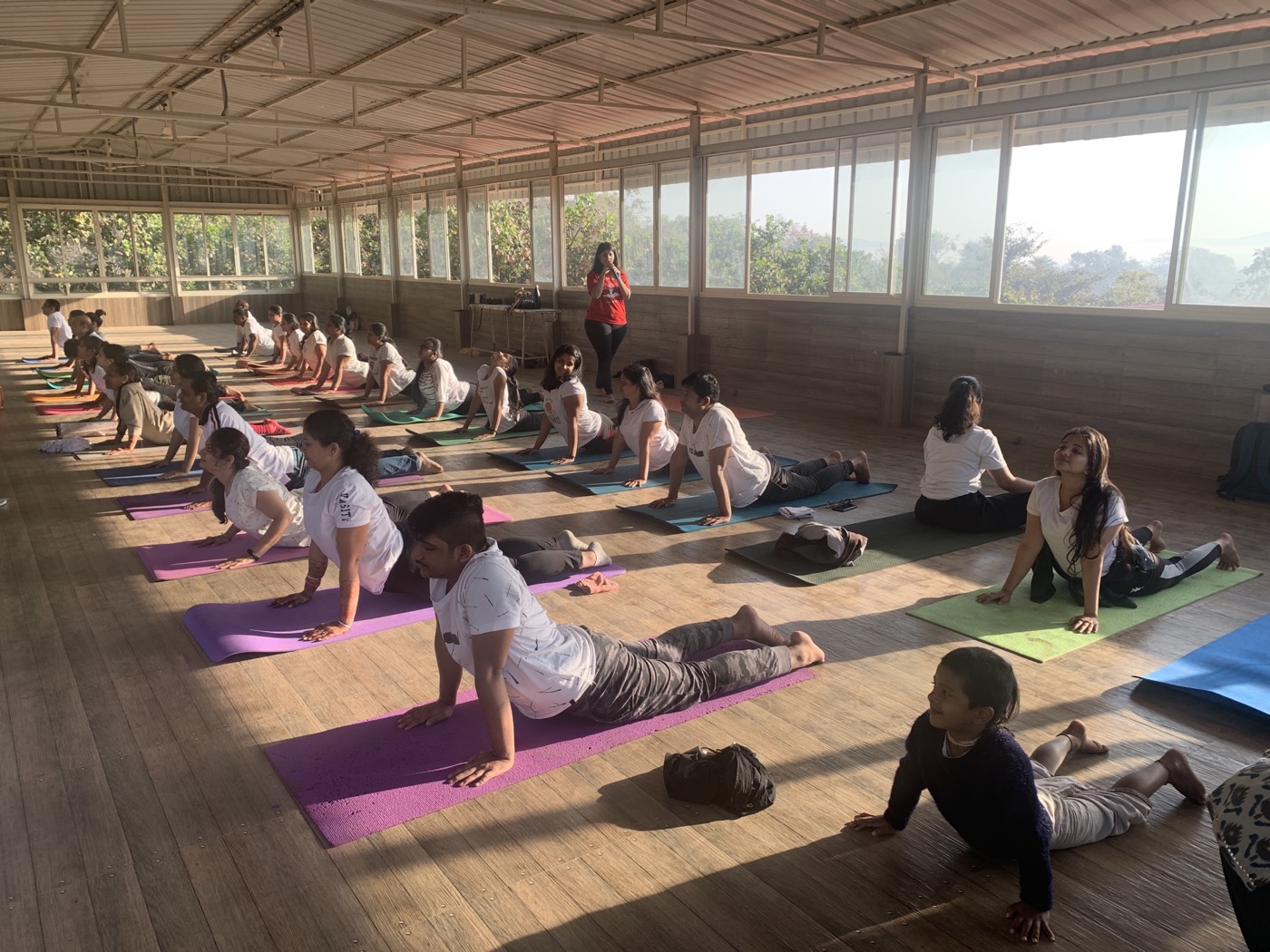 A moment from an Avyukta Circle retreat